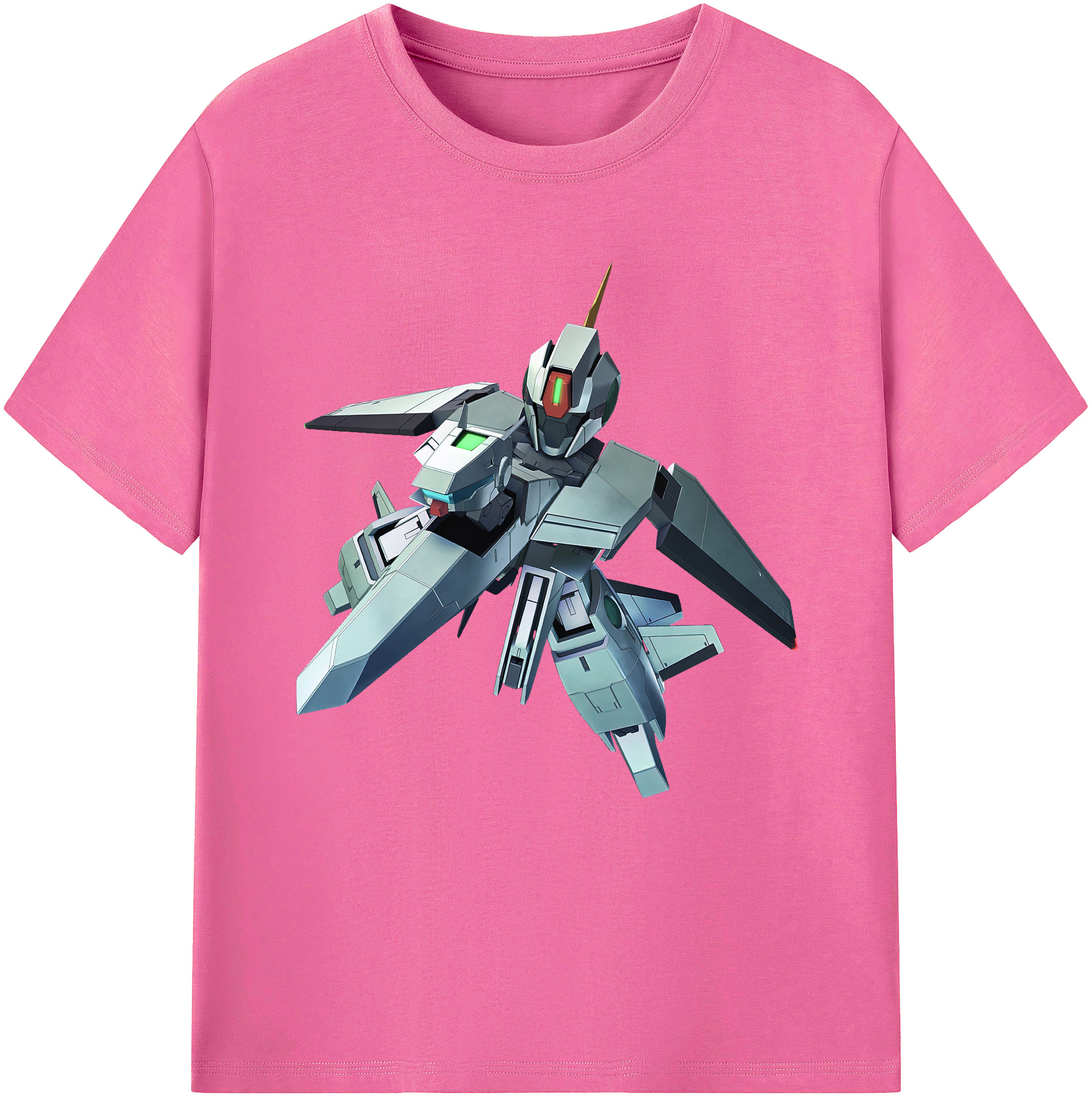 （画像用） 機動戦士ガンダム Mobile Suit Gundam レディースカジュアルプリントTシャツ（綿100％）